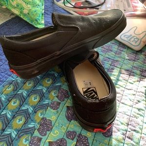 Vans Black Slip On